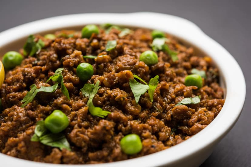 MATAR KHEEMA (Peas and Meat)